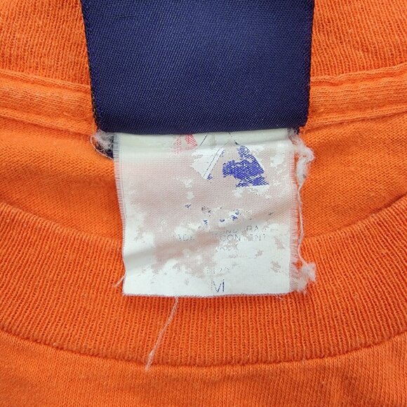 Houston Astros Tshirt Mens Medium Orange Short Sleeve MLB Baseball Sports‎ - Picture 6 of 7